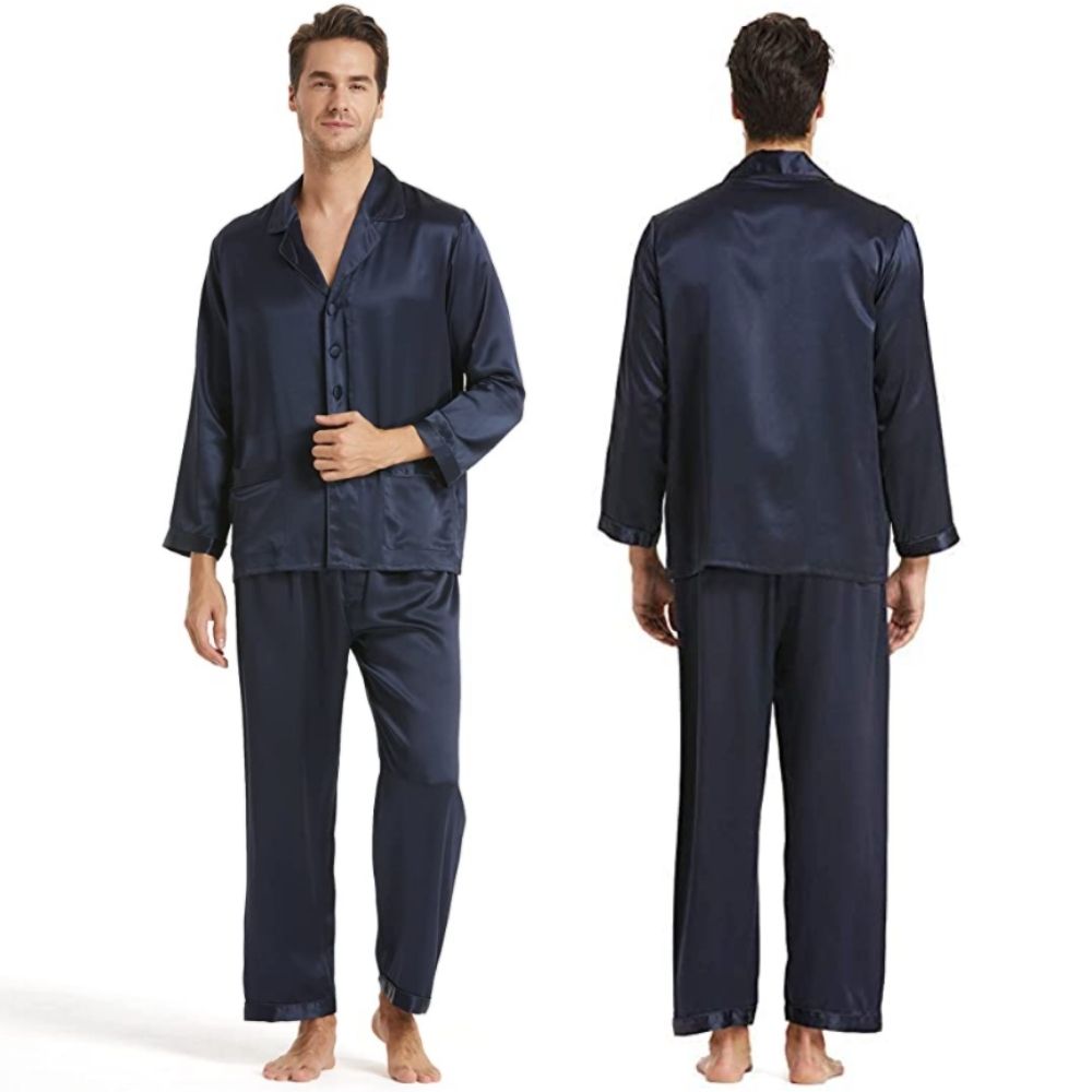 Men's Mulberry Silk Pajamas: image 2