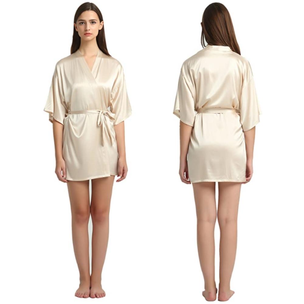 buy mulberry silk dressing gown female