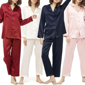 buy mulberry silk pyjamas for women canada